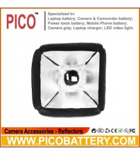 23x23cm Mini Portable 9" 23cm Softbox Diffuser for Flash Speedlite Speedlight BY PICO